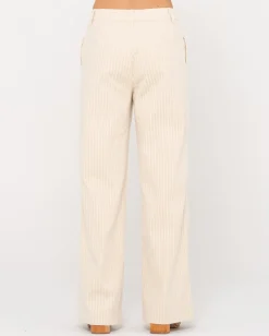 Pantalon De Pana Con Pernera Ancha Y Talle Alto Amanda><noscript><img width=