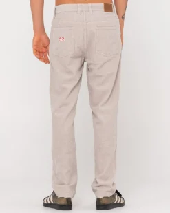 Pantalon De Pana De Corte Recto Con 5 Bolsillos Rifts>Rusty Best