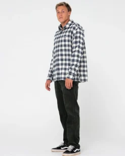 Pantalon De Pana De Corte Recto Con 5 Bolsillos Rifts><noscript><img width=