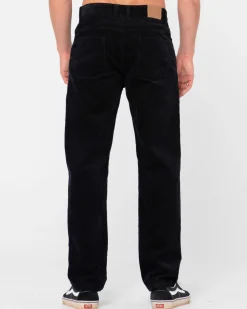Pantalon De Pana De Corte Recto Con 5 Bolsillos Rifts>Rusty Hot