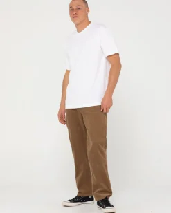 Pantalon De Pana De Corte Recto Con 5 Bolsillos Rifts 14 Wale><noscript><img width=
