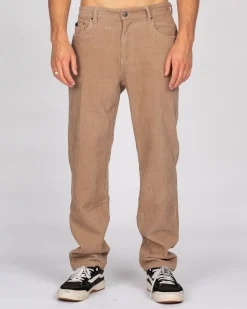 Pantalon De Pana De Corte Recto Con 5 Bolsillos Rifts>Rusty Store
