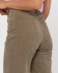 Pantalon De Pana De Talle Alto The Secret><noscript><img width=