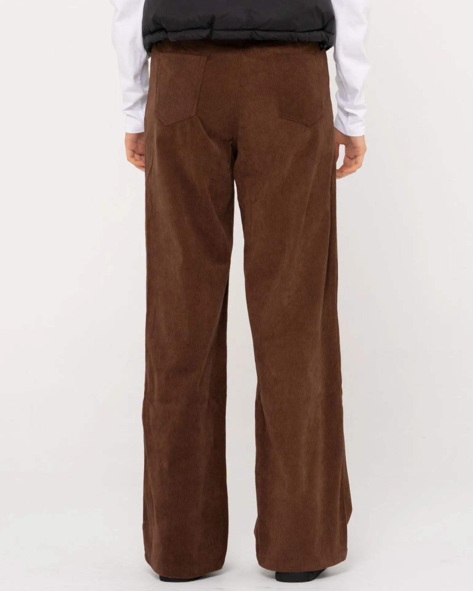 Pantalon De Pana De Talle Alto The Secret>Rusty Best Sale