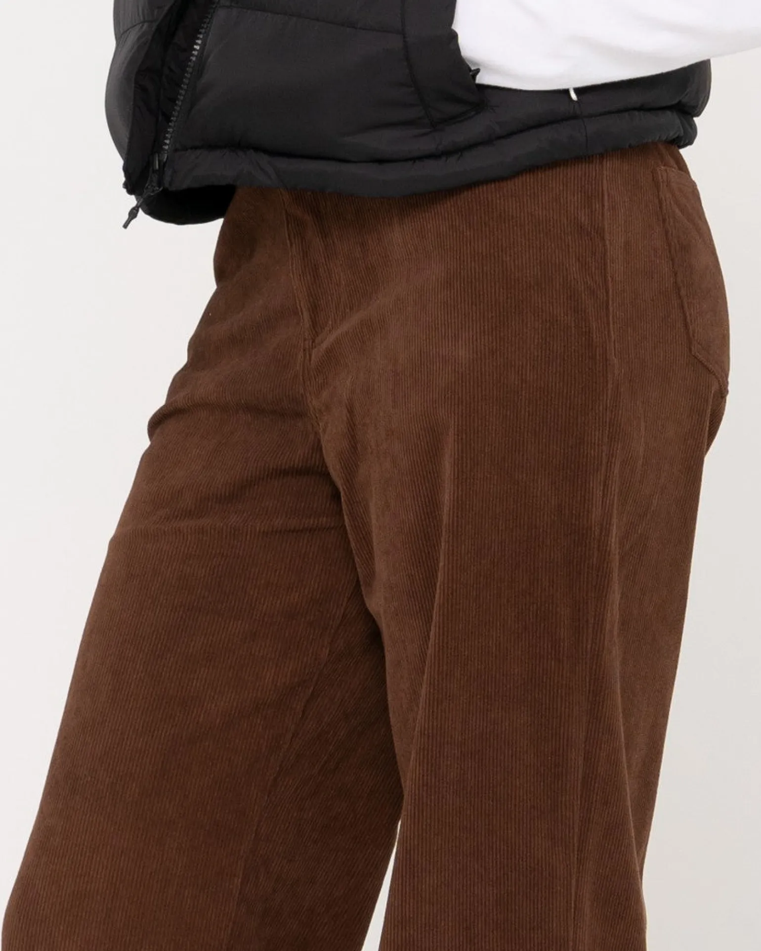 Pantalon De Pana De Talle Alto The Secret>Rusty Best Sale