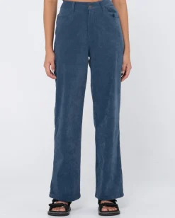 Pantalon De Pana De Talle Alto The Secret>Rusty Discount