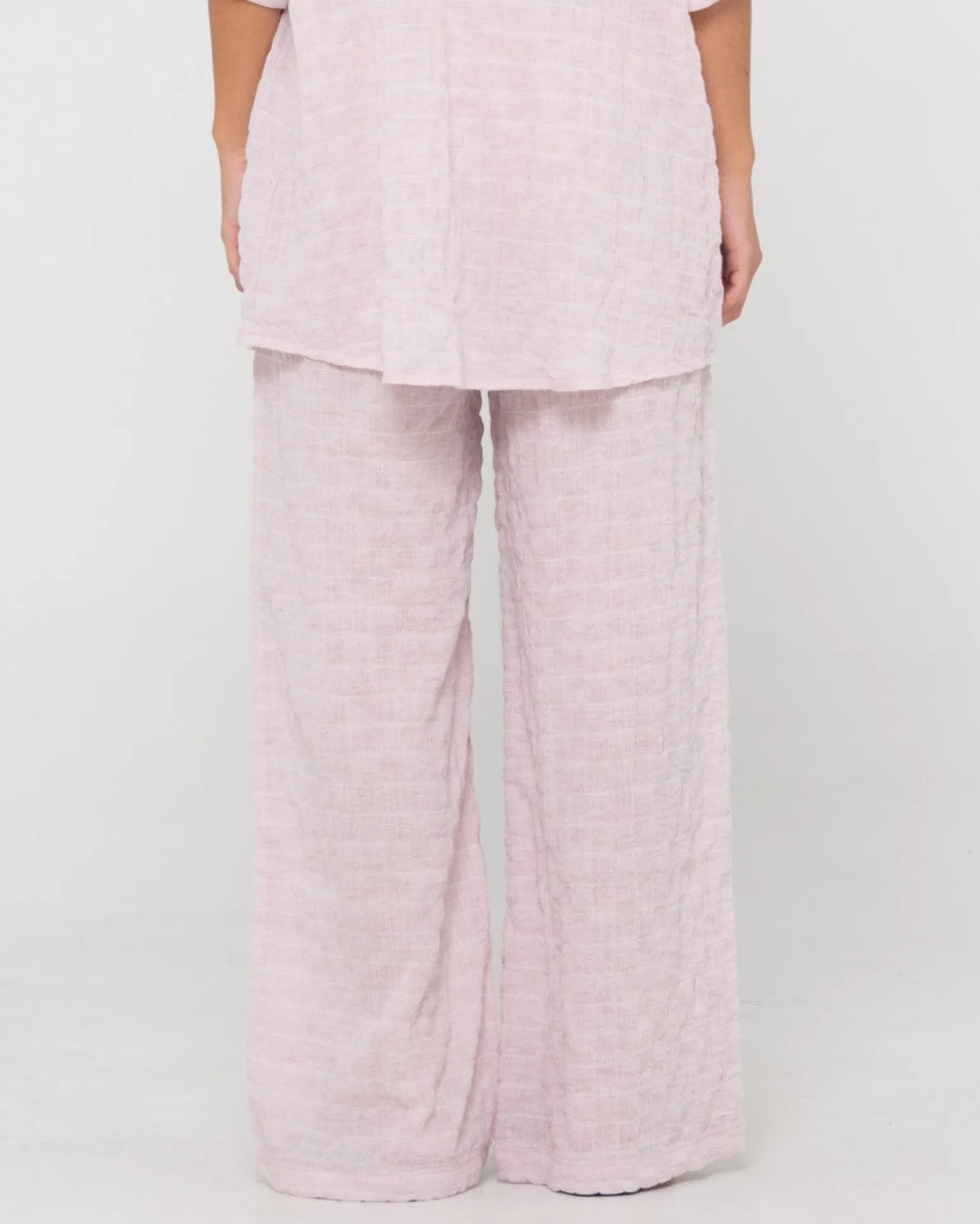 Pantalon De Playa De Corte Relajado Y Talle Alto Siena>Rusty Shop