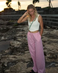 Pantalon De Playa De Tiro Medio Felicity>Rusty Shop