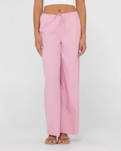 Pantalon De Playa De Tiro Medio Felicity>Rusty Shop