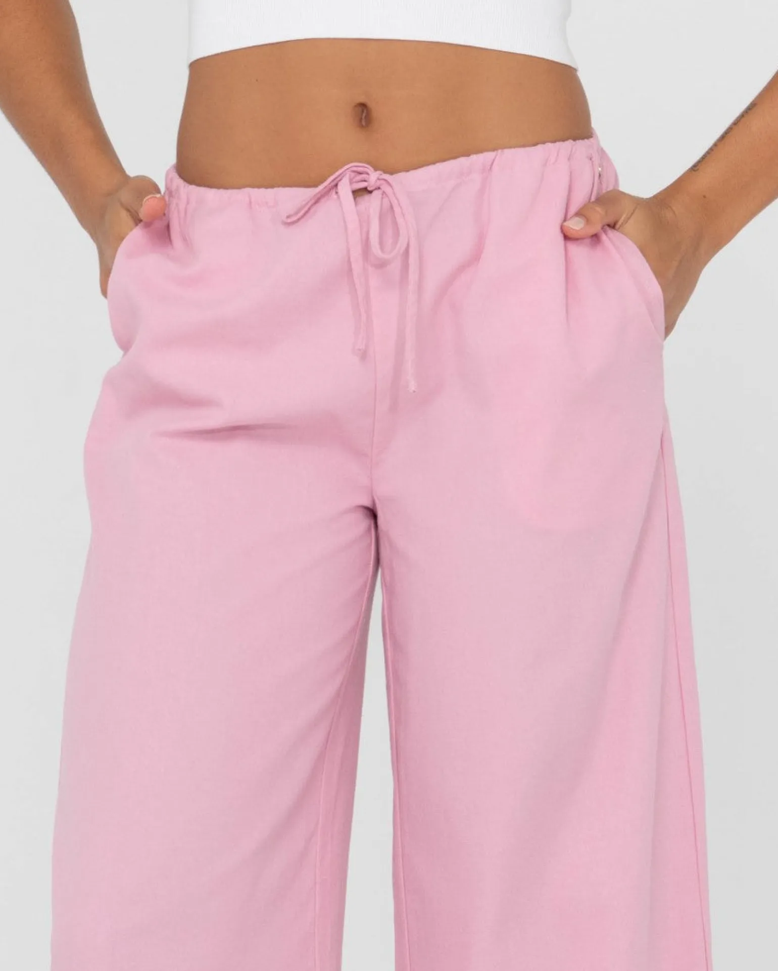 Pantalon De Playa De Tiro Medio Felicity>Rusty Shop