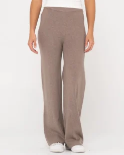 Pantalon De Punto Con Pernera Ancha Y Talle Alto Amelia>Rusty Outlet