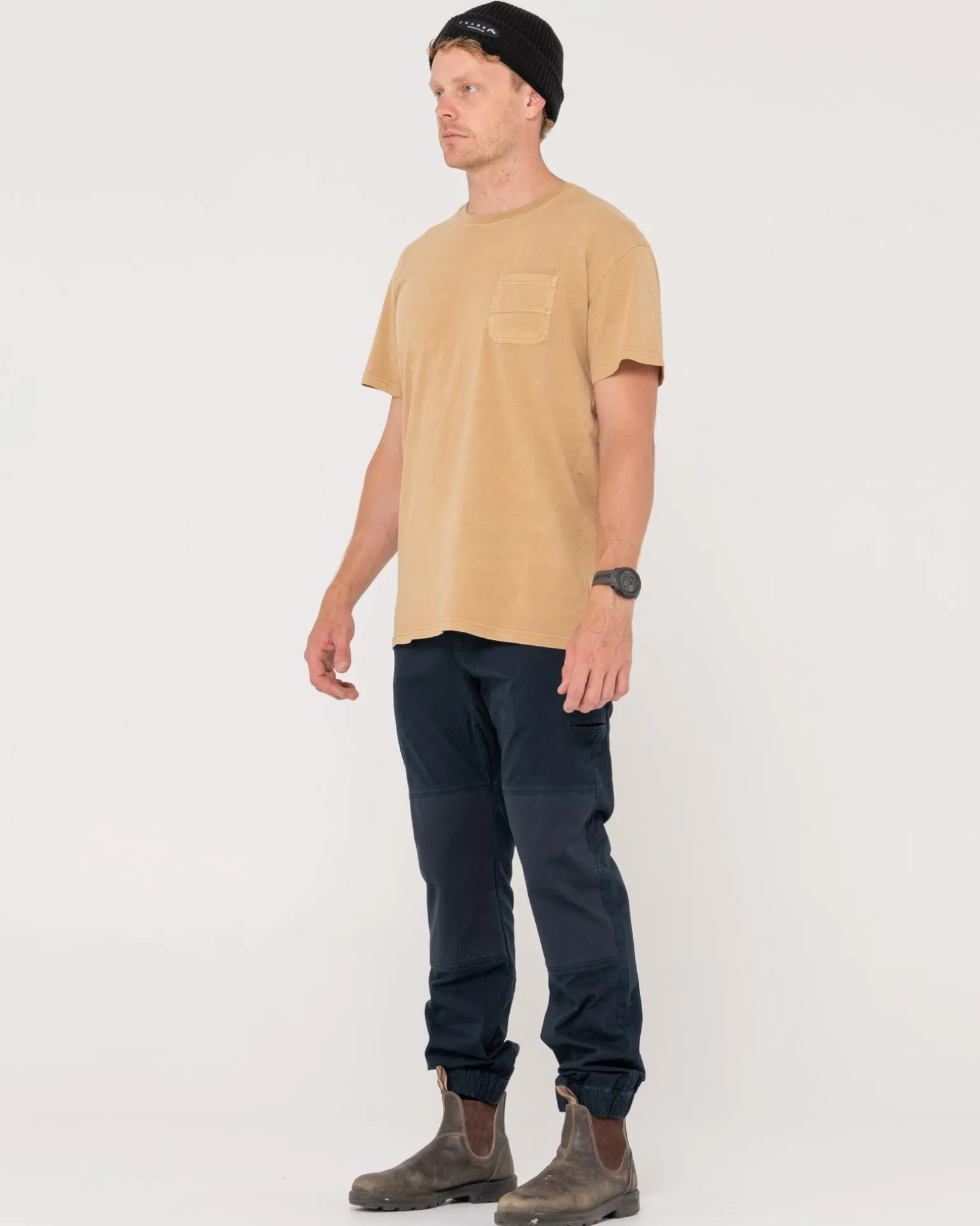 Pantalon De Trabajo Con Punos Under Taking>Rusty Best Sale