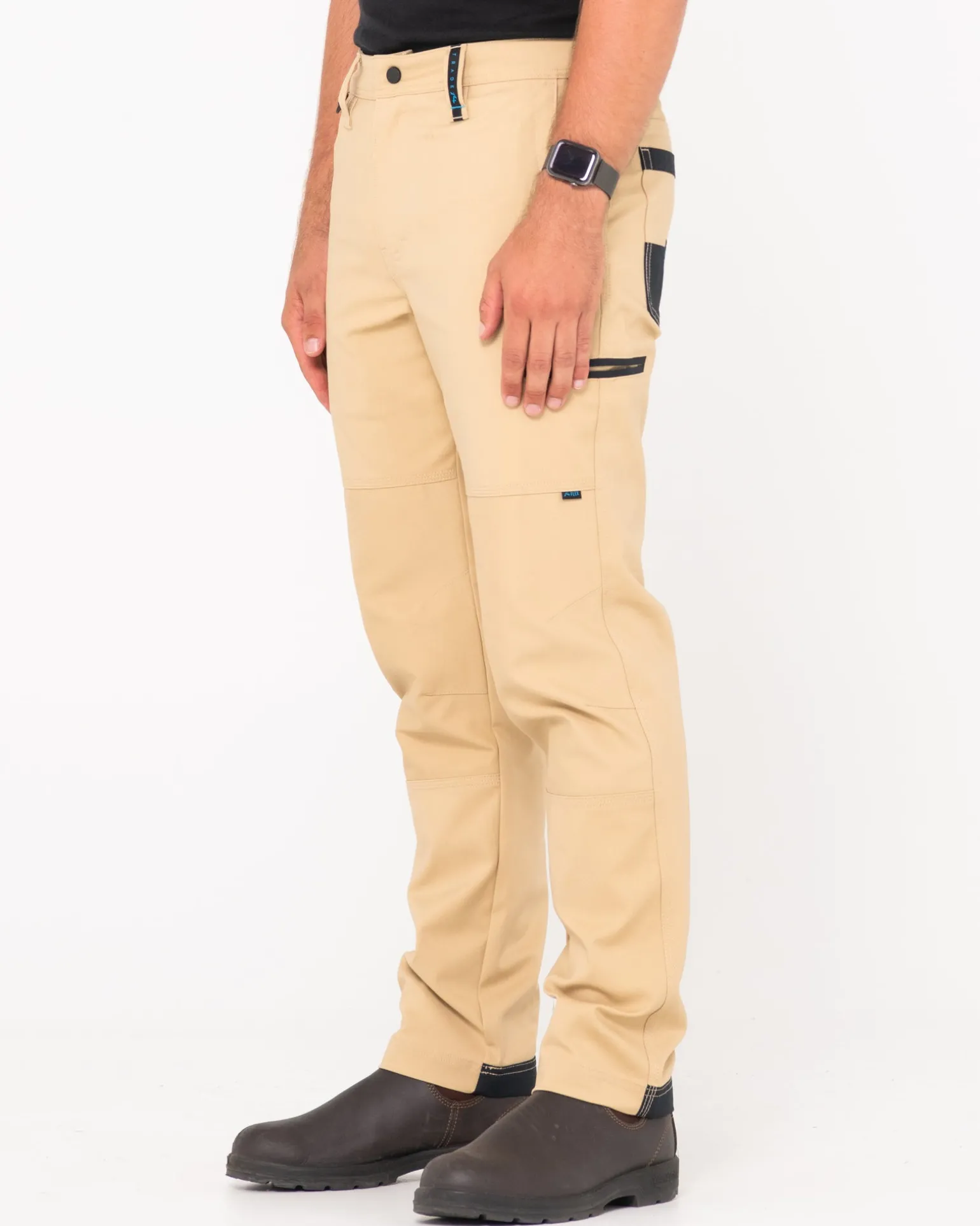 Pantalon De Trabajo Elastico Con 9 Bolsillos Tr245>Rusty Cheap