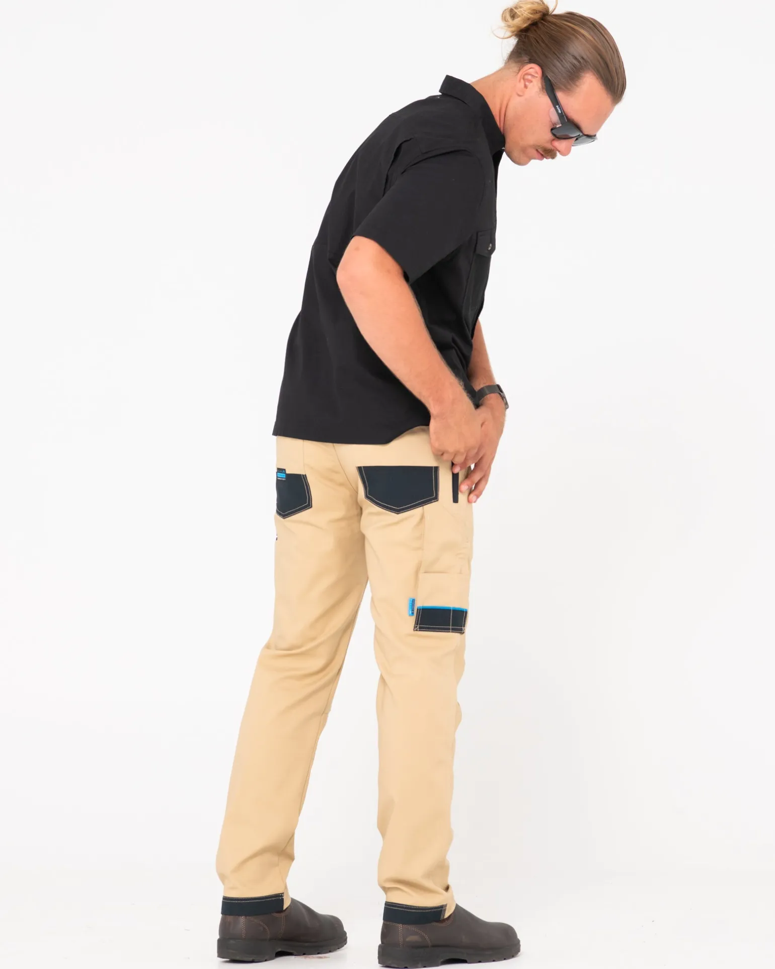 Pantalon De Trabajo Elastico Con 9 Bolsillos Tr245>Rusty Cheap
