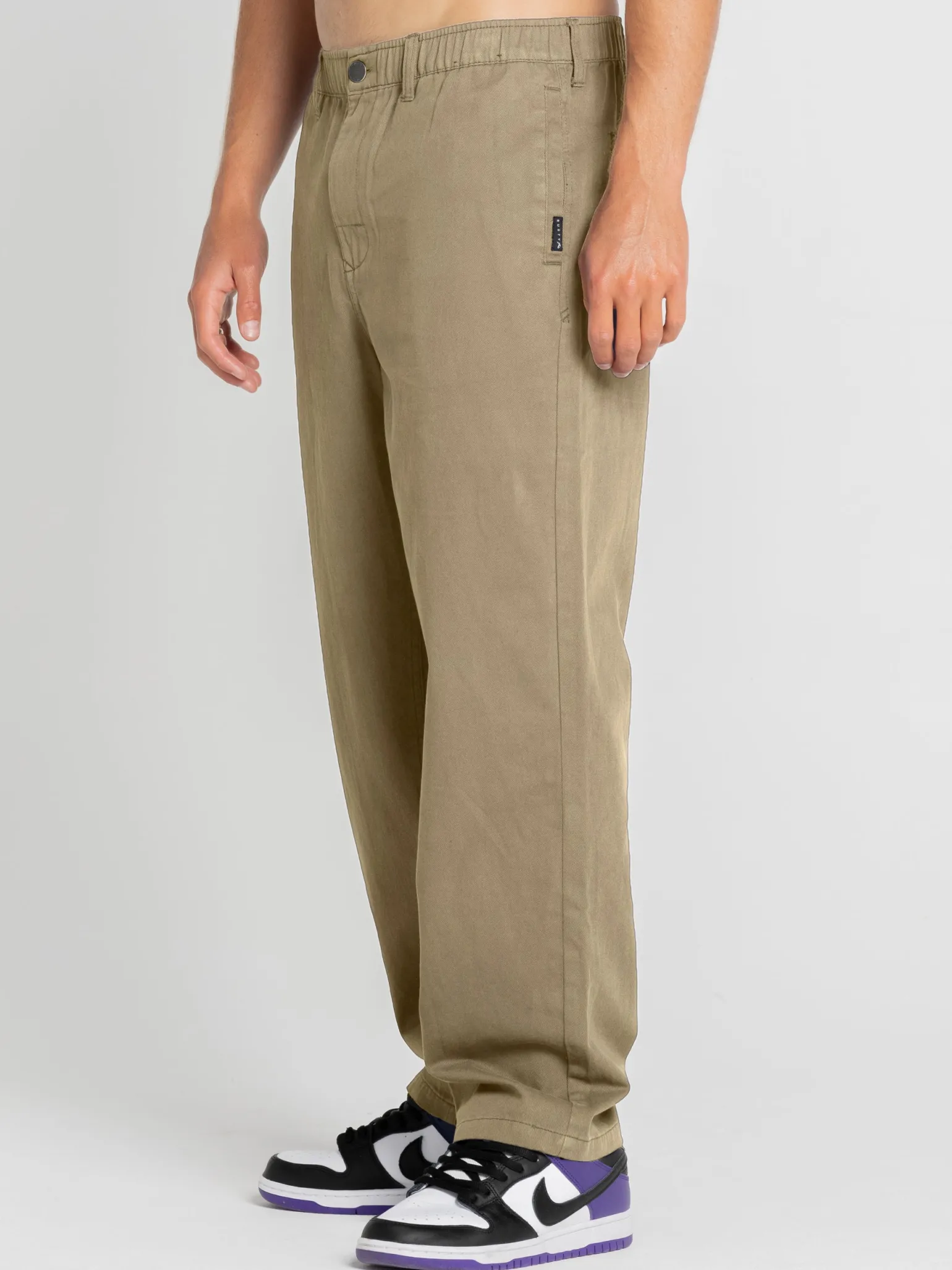 Pantalon Elastico De Corte Holgado Para Nino Grande>Rusty Fashion