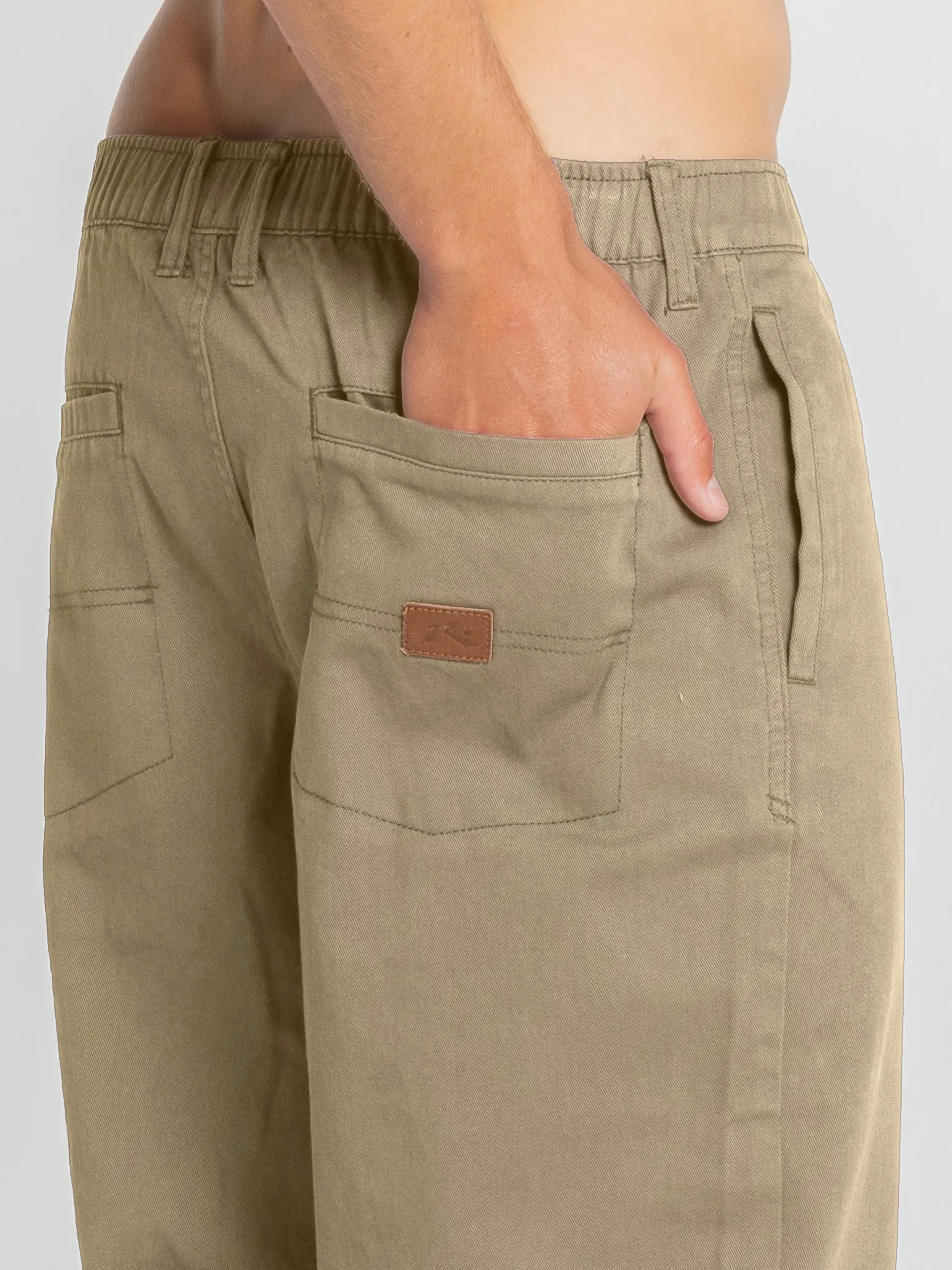 Pantalon Elastico De Corte Holgado Para Nino Grande>Rusty Fashion