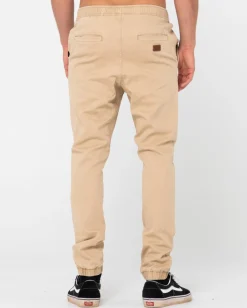 Pantalon Elastico De Corte Slim Con Gancho>Rusty Flash Sale