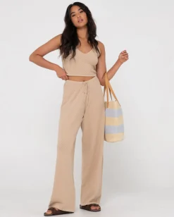 Pantalon Florence De Talle Alto Y Corte Relajado><noscript><img width=
