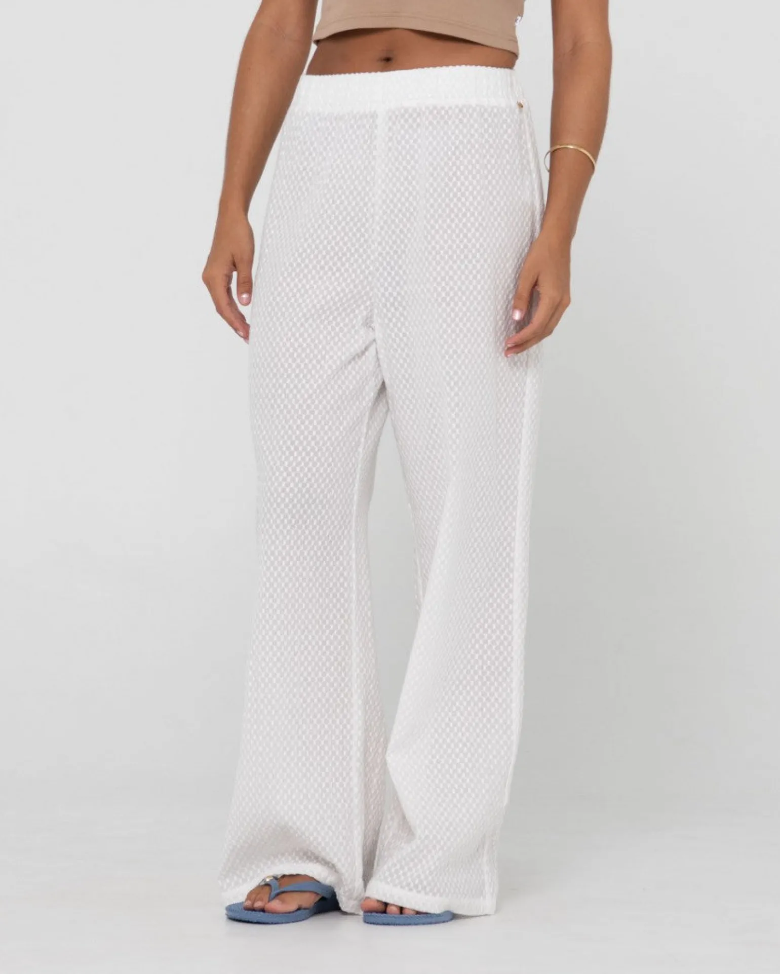 Pantalon Isabelle De Corte Relajado Y Talle Alto>Rusty Best Sale