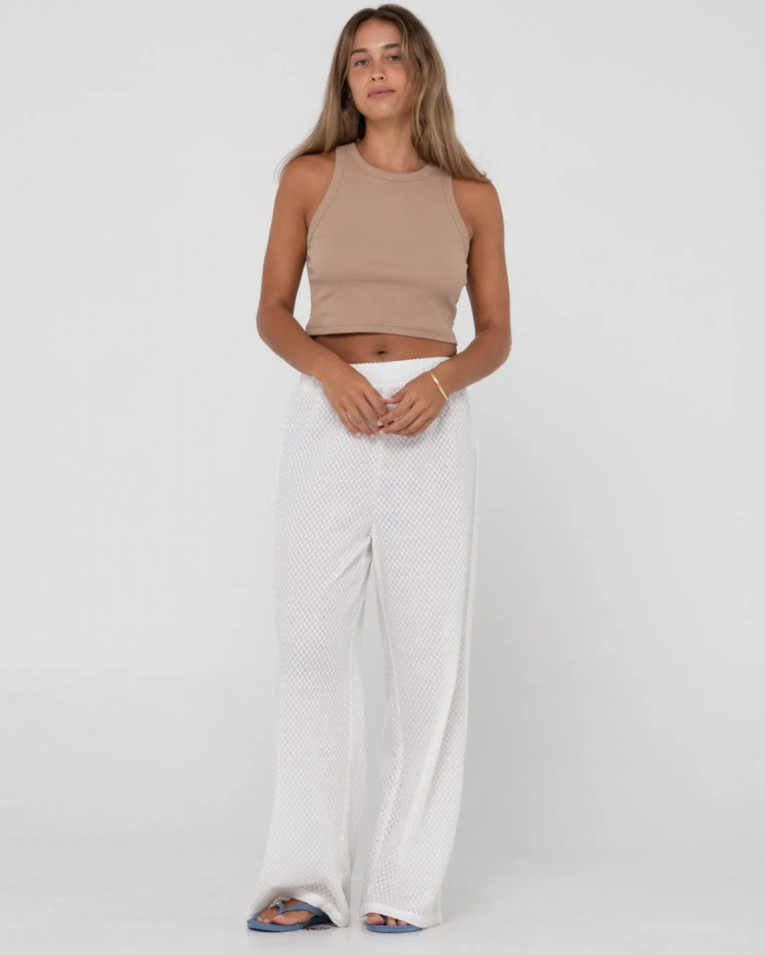 Pantalon Isabelle De Corte Relajado Y Talle Alto>Rusty Best Sale