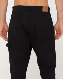 Pantalon Peto De Corte Recto Con 5 Bolsillos><noscript><img width=