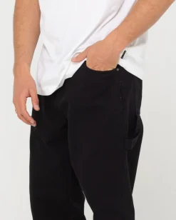 Pantalon Peto De Corte Recto Con 5 Bolsillos><noscript><img width=