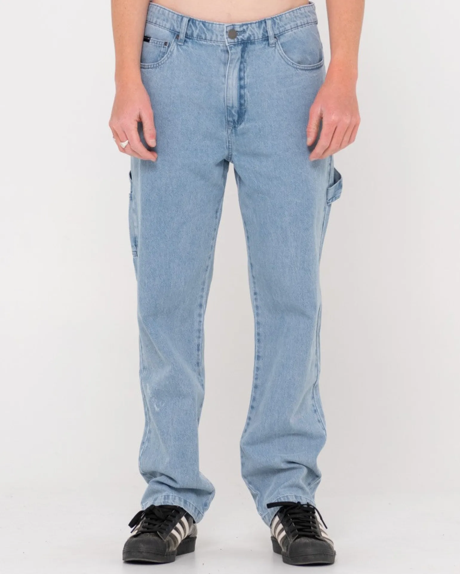 Pantalon Vaquero De Corte Recto Con Peto>Rusty Best