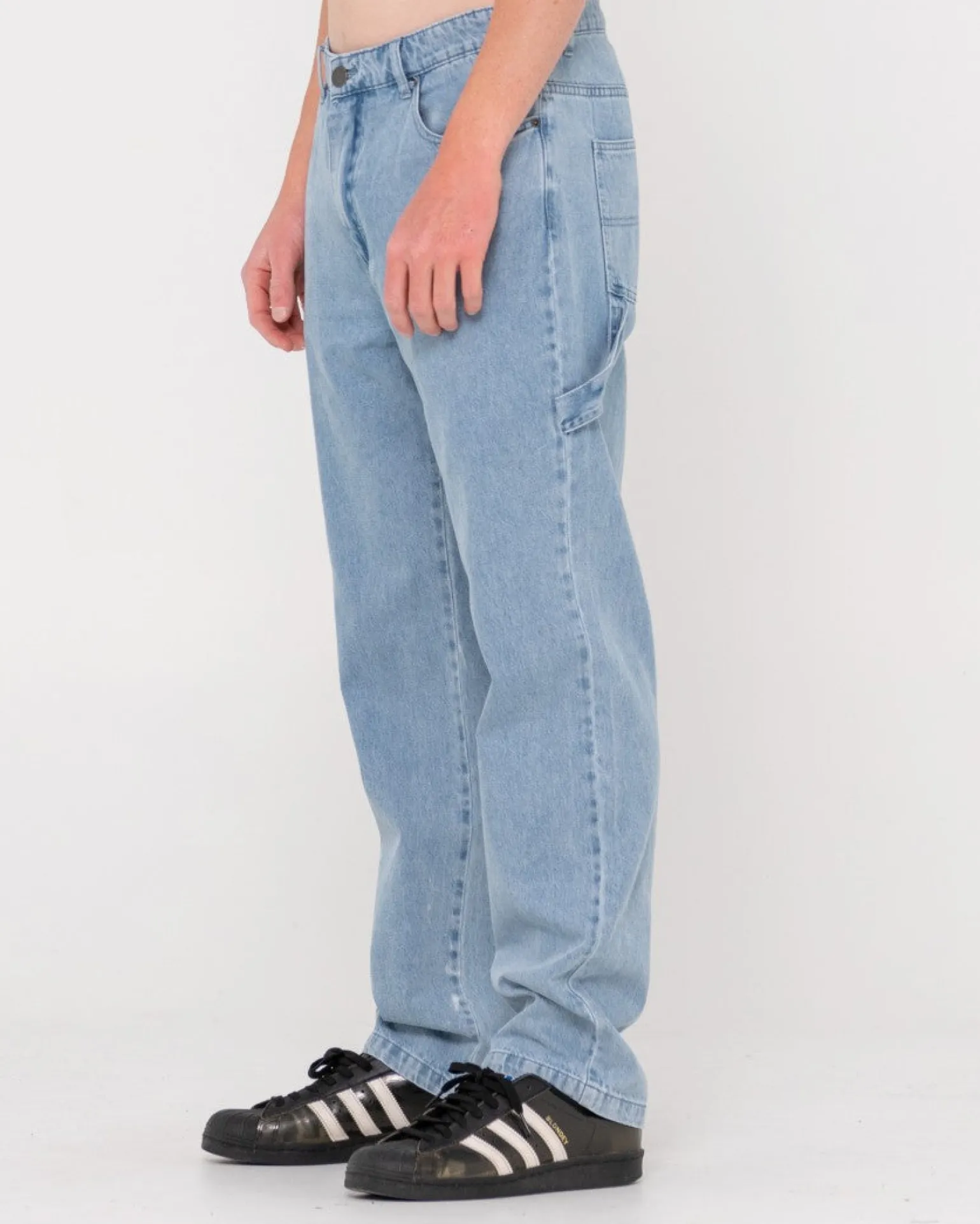 Pantalon Vaquero De Corte Recto Con Peto>Rusty Best