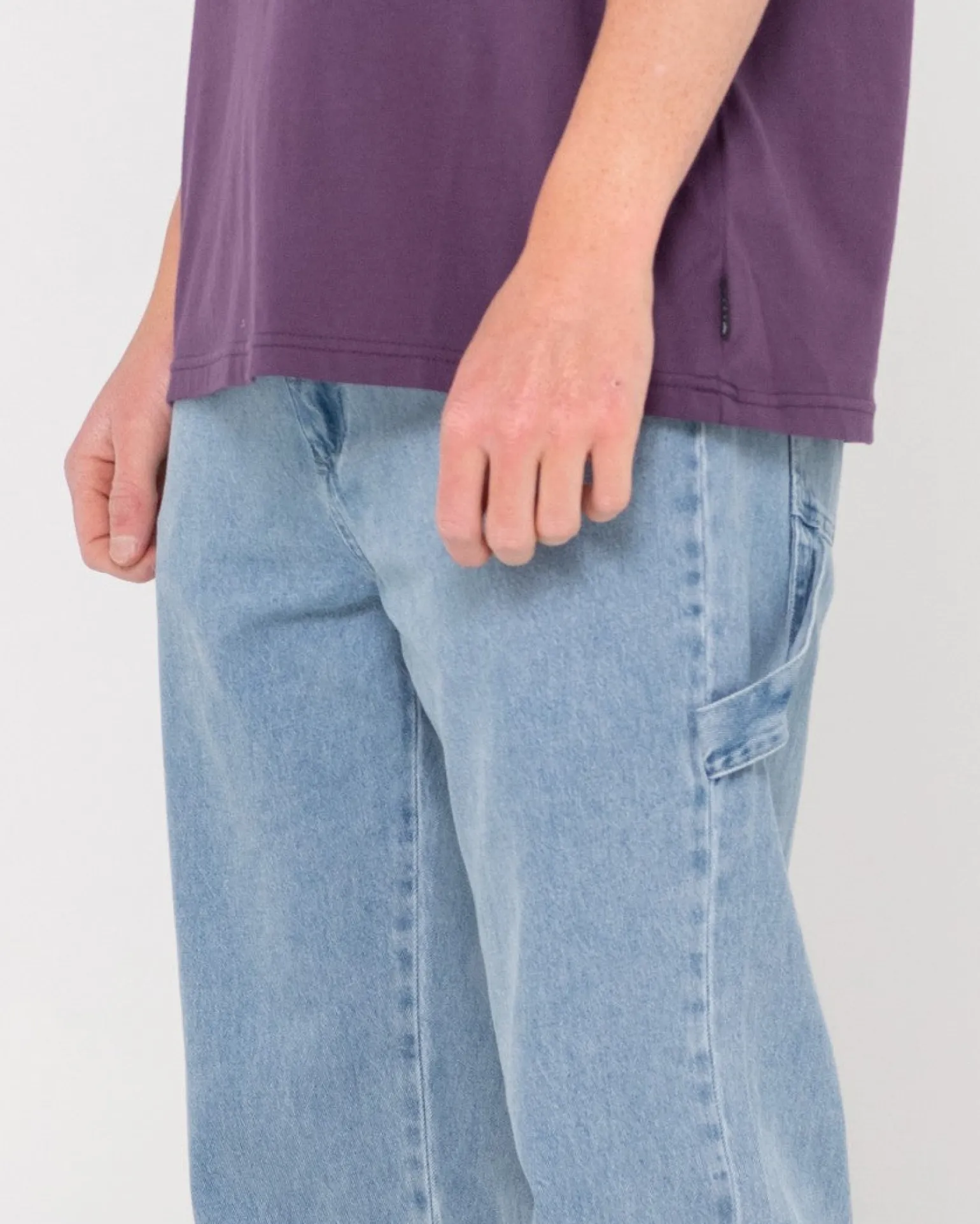 Pantalon Vaquero De Corte Recto Con Peto>Rusty Best