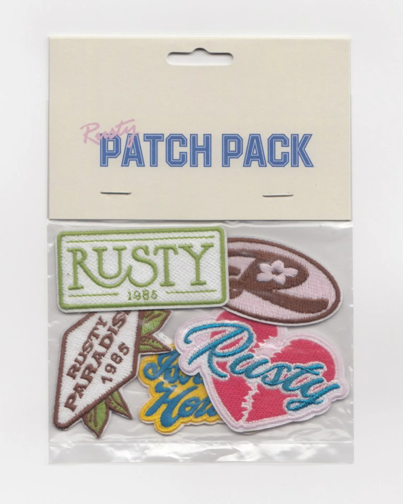 Paquete De Parches Bordados Termoadhesivos>Rusty Clearance