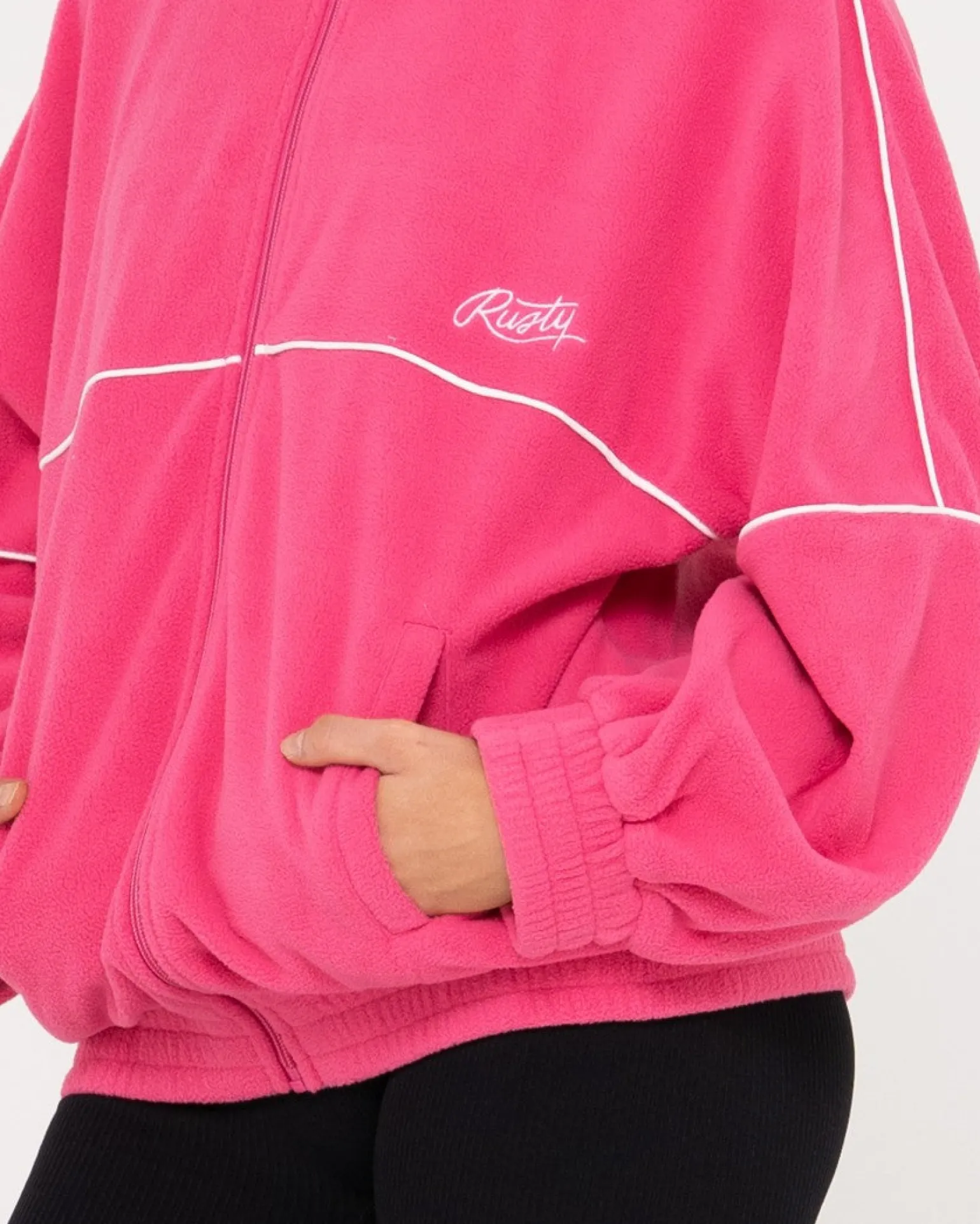 Polar Chaqueta Polar Extragrande Con Cremallera>Rusty Hot
