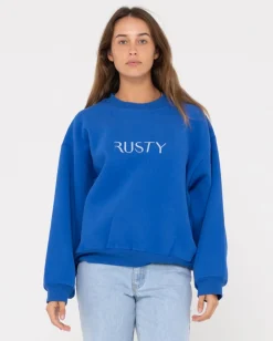 Polar De Cuello Redondo Extragrande Con Firma>Rusty Best Sale