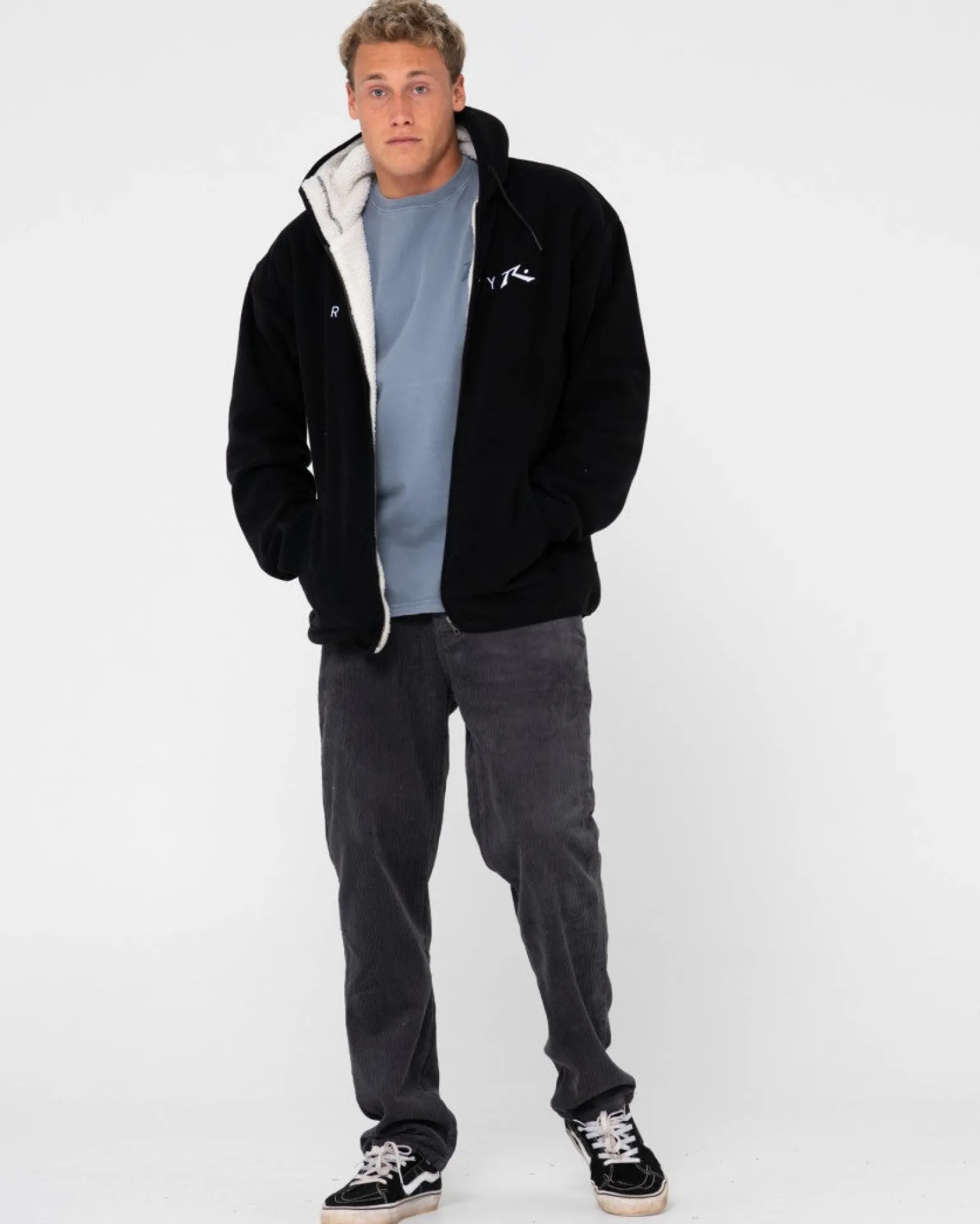 Polar Polar Con Cremallera Sherpa En Linea>Rusty Hot