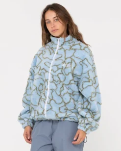 Polar Sherpa Con Cremallera Y Estampado Low Tides><noscript><img width=