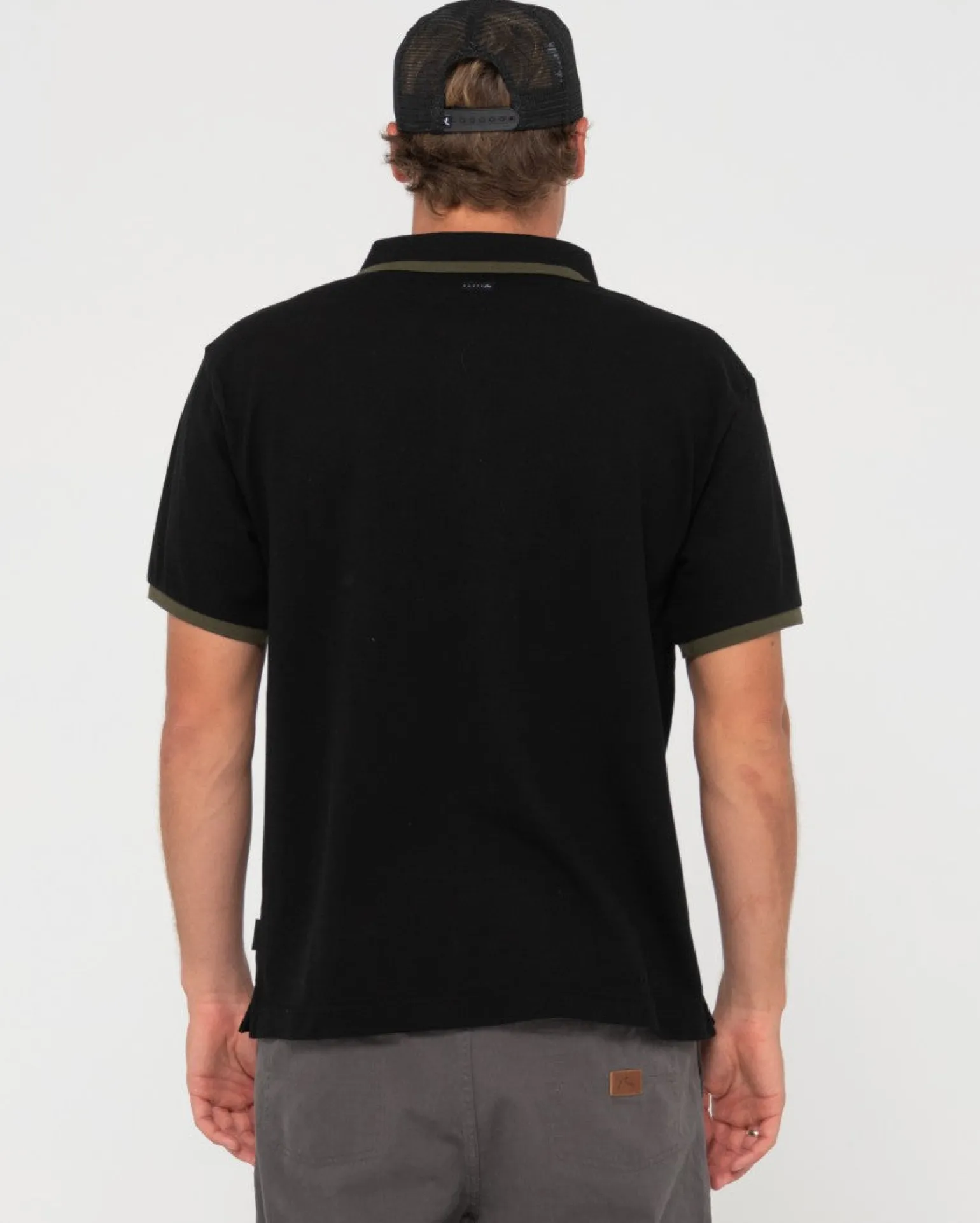 Polo De Manga Corta Con Punta Del Hoyo 19>Rusty Store