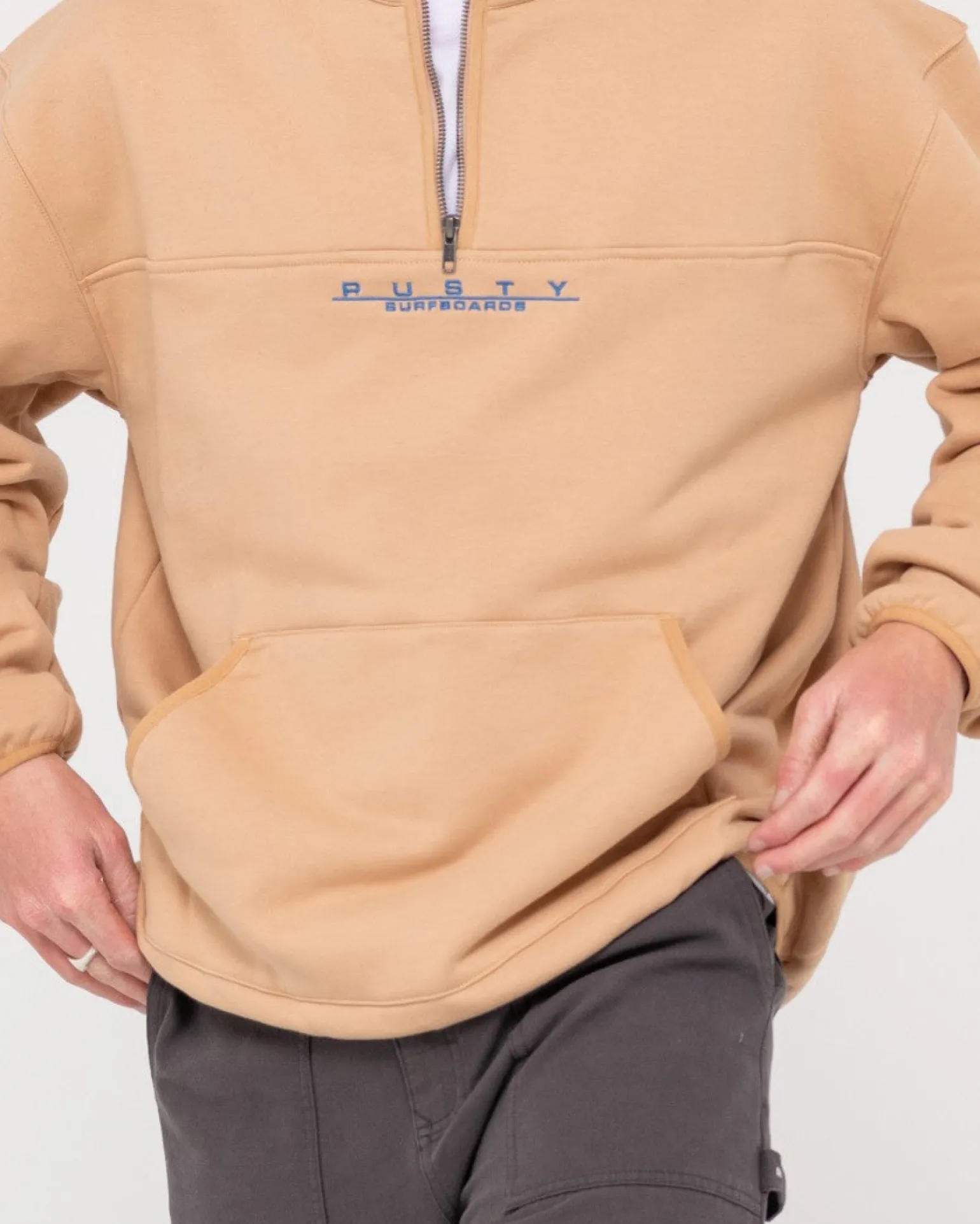 Rs Super Polar Relajado Con Cremallera 1/4>Rusty Store