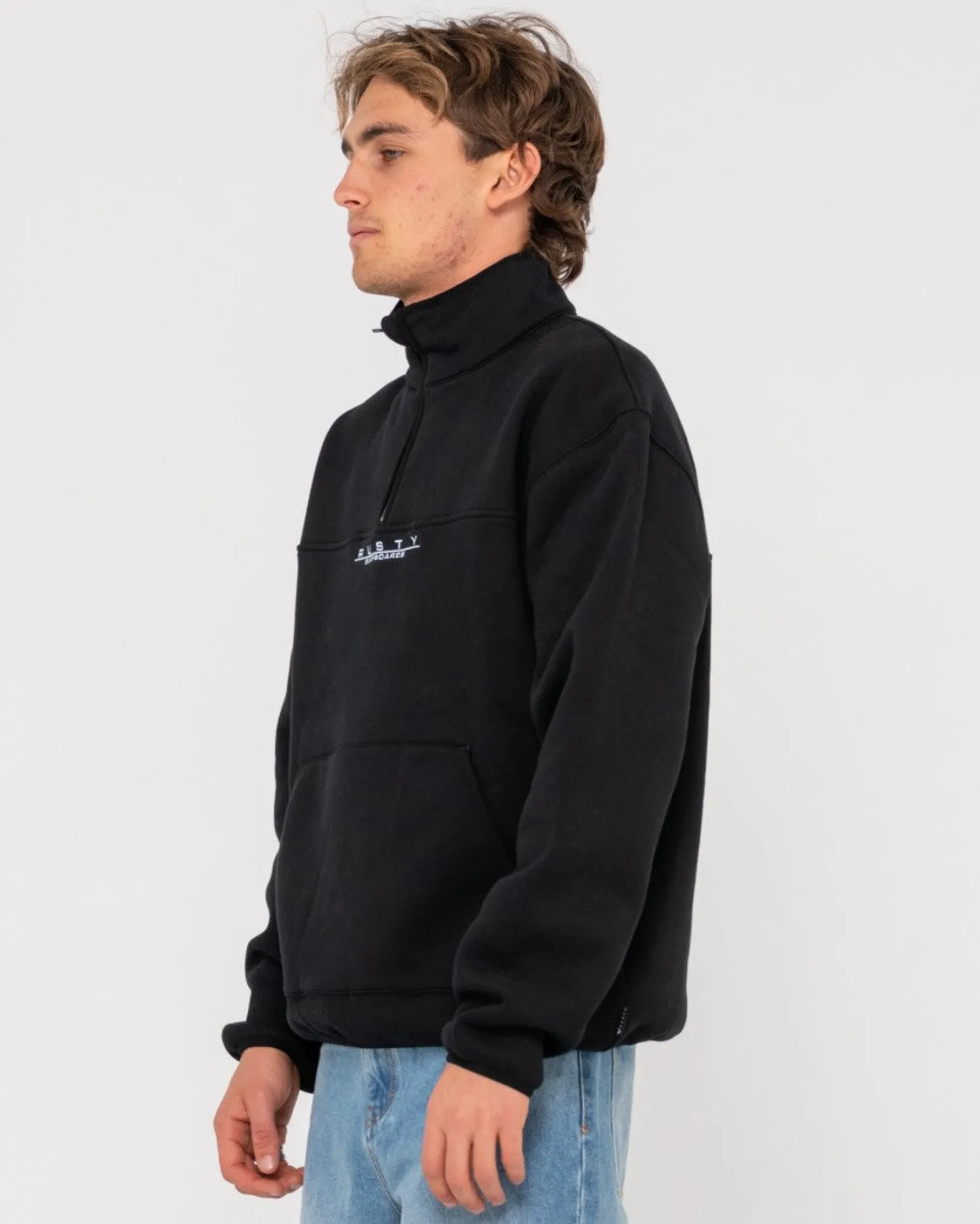 Rs Super Polar Relajado Con Cremallera 1/4>Rusty Fashion