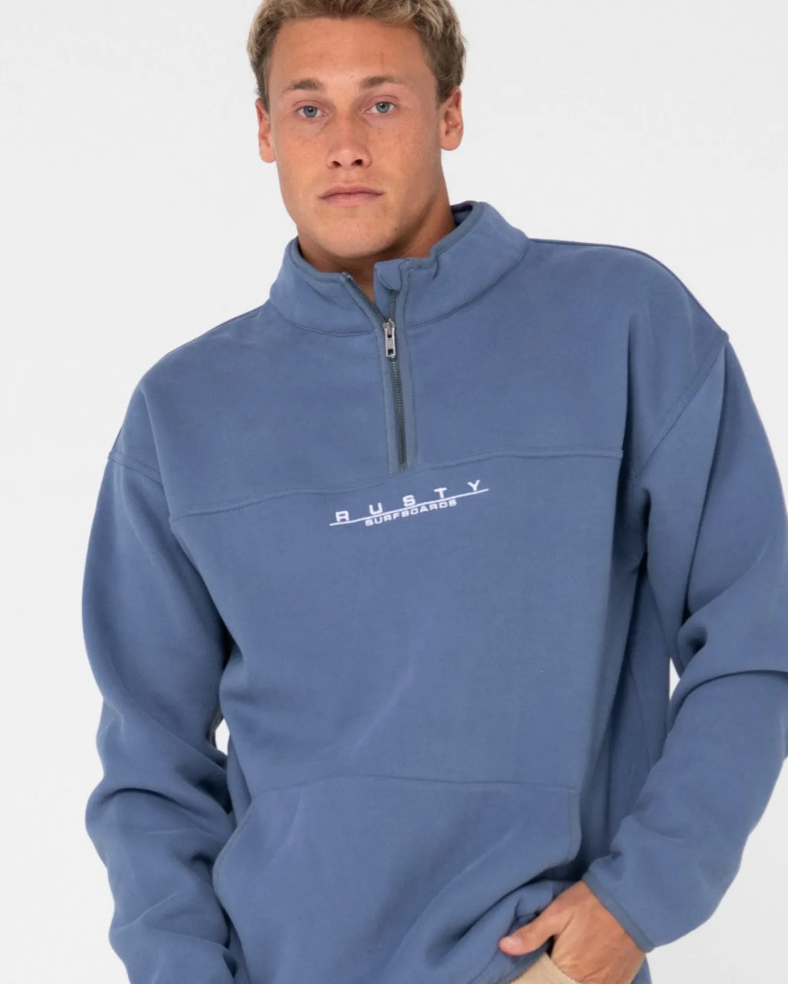Rs Super Polar Relajado Con Cremallera 1/4>Rusty Hot