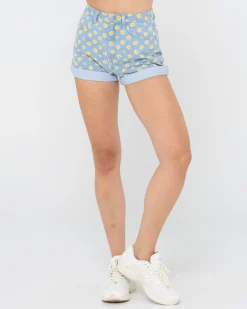 Shorts Vaqueros De Talle Alto Daisy>Rusty Sale