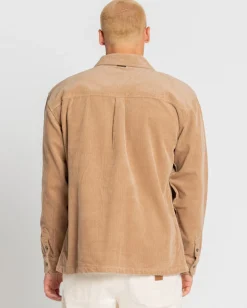 Sobrecamisa De Manga Larga De Pana Coup>Rusty Outlet