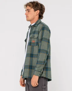 Sobrecamisa De Pata De Gallo><noscript><img width=