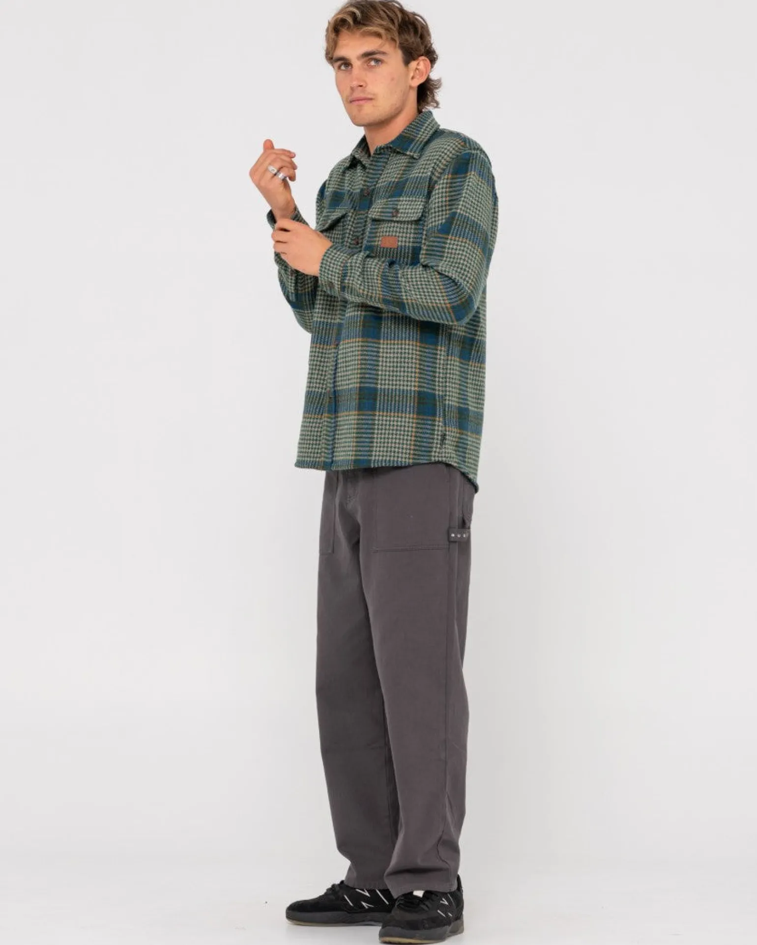 Sobrecamisa De Pata De Gallo>Rusty Best Sale