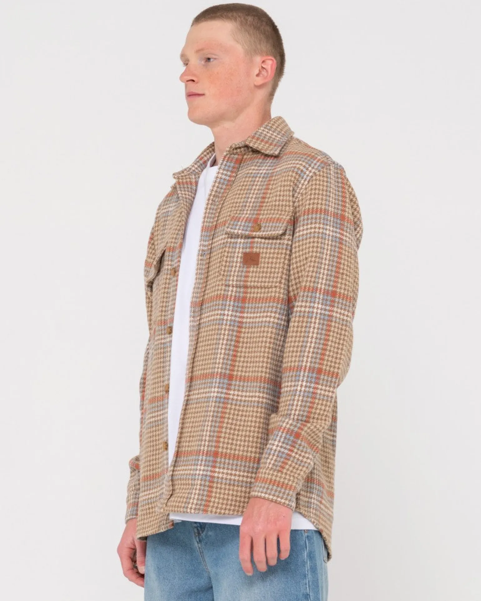 Sobrecamisa De Pata De Gallo>Rusty Best