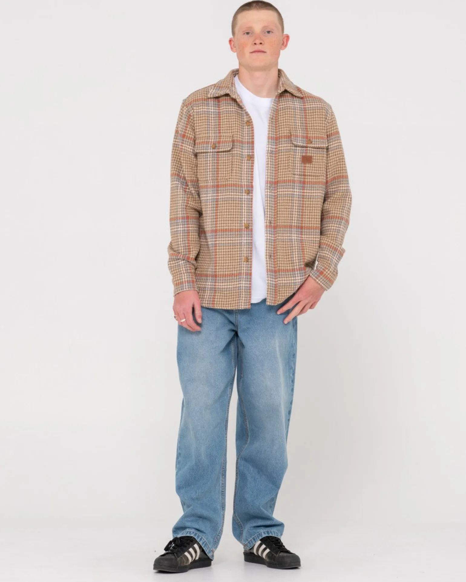 Sobrecamisa De Pata De Gallo>Rusty Best