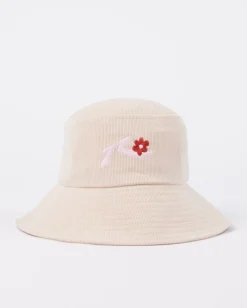 Sombrero De Pescador Con Bordado De Pana Meadow>Rusty Flash Sale