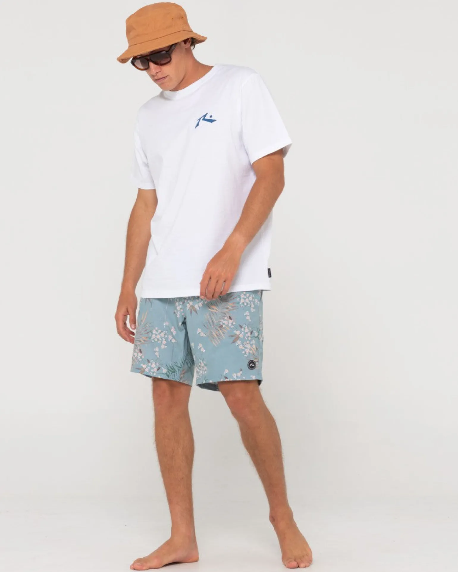 Sombrero De Pescador Con Lavado Vintage De Lona Carolina>Rusty Shop