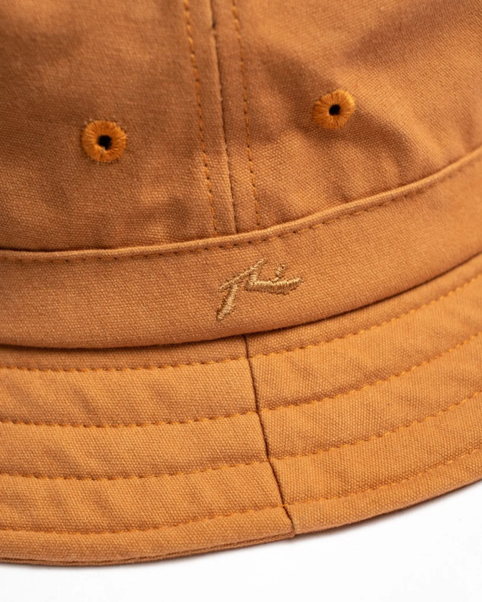Sombrero De Pescador Con Lavado Vintage De Lona Carolina>Rusty Shop