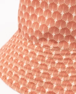 Sombrero De Pescador Estampado Reversible Vacay Time><noscript><img width=