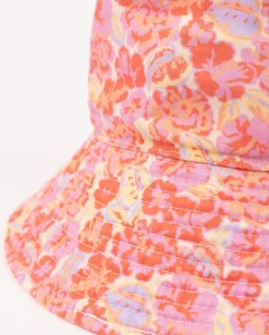 Sombrero De Pescador Estampado Reversible Vacay Time><noscript><img width=