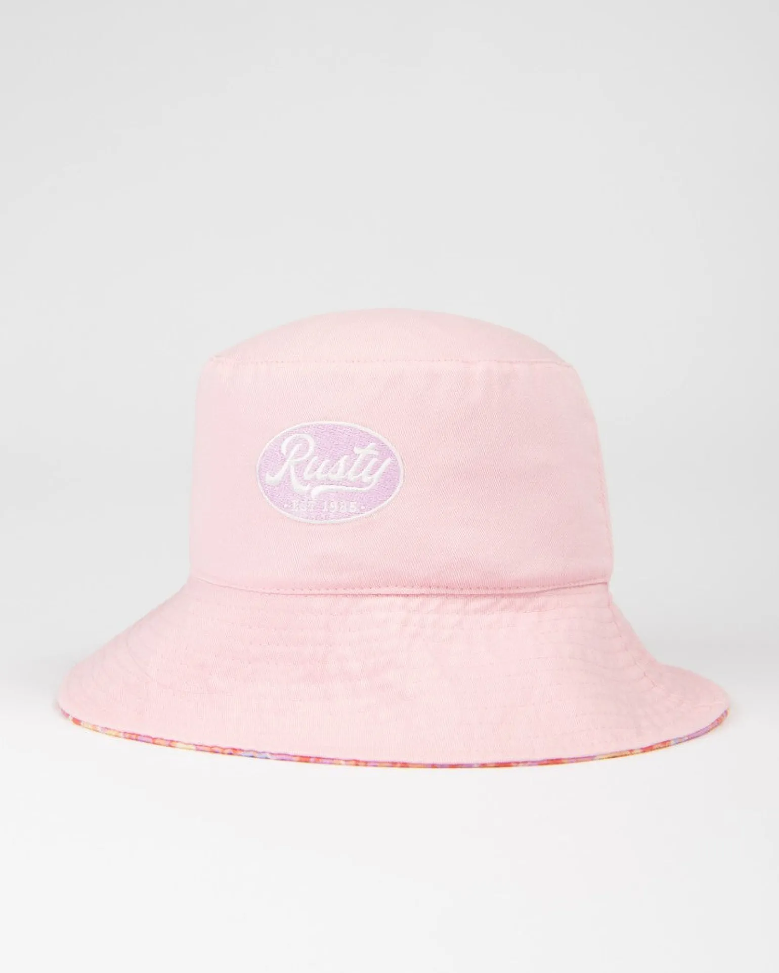 Sombrero De Pescador Estampado Reversible Vacay Time>Rusty Hot
